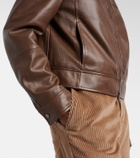 Brunello Cucinelli Leather jacket