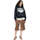 Rhude Black Dakar Convoy Hoodie