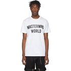 mastermind WORLD White No Prejudice T-Shirt