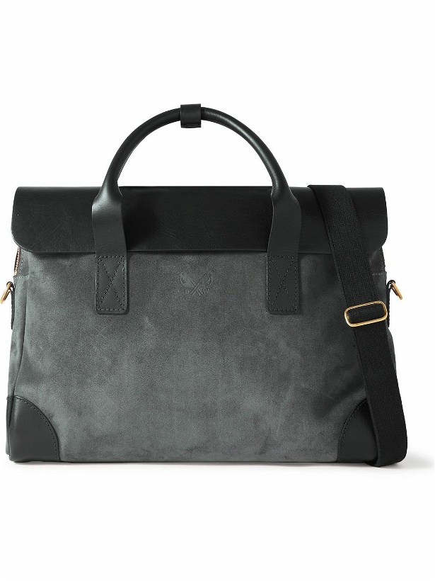 Photo: Bennett Winch - Suede and Leather Briefcase