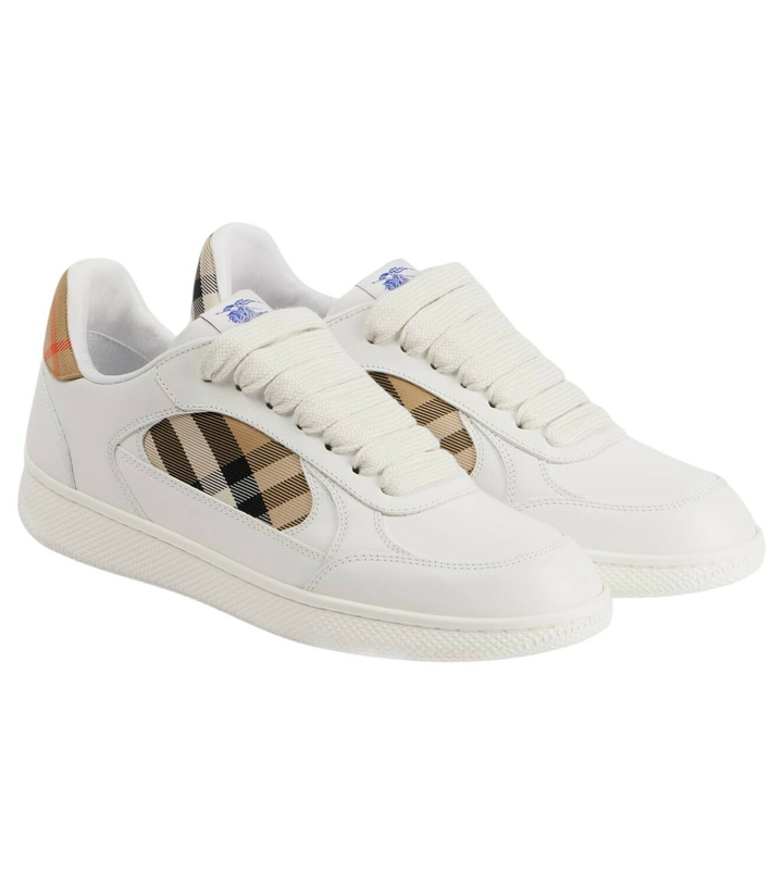 Photo: Burberry Leather low-top sneakers