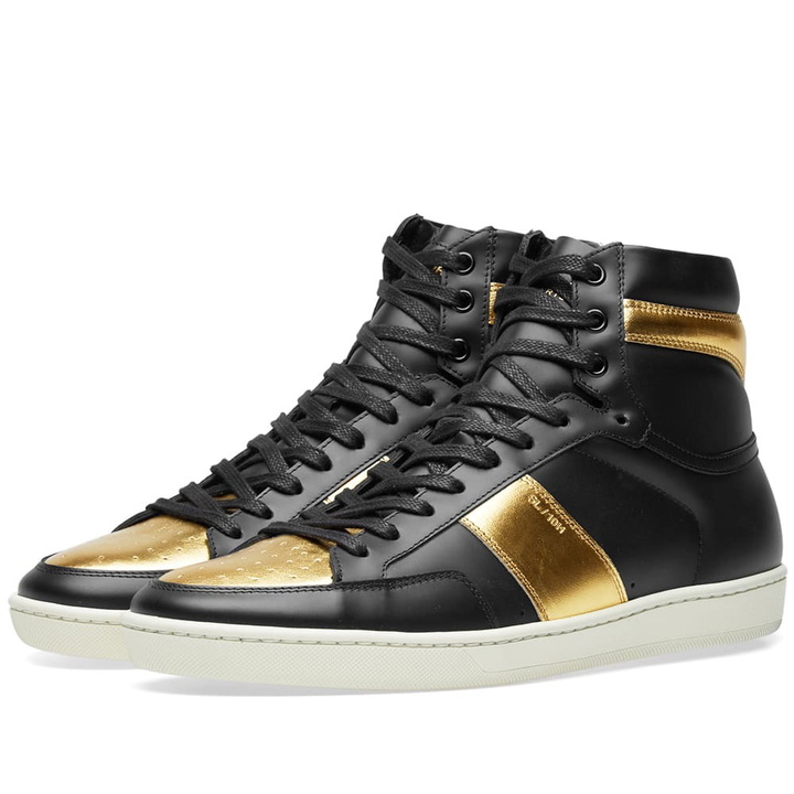 Photo: Saint Laurent SL-10H Court Classic Sneaker