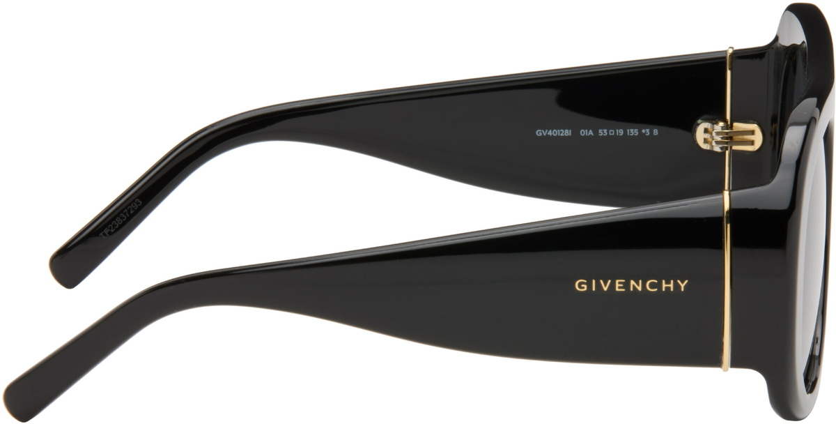 Givenchy Black Mask Aviator Sunglasses