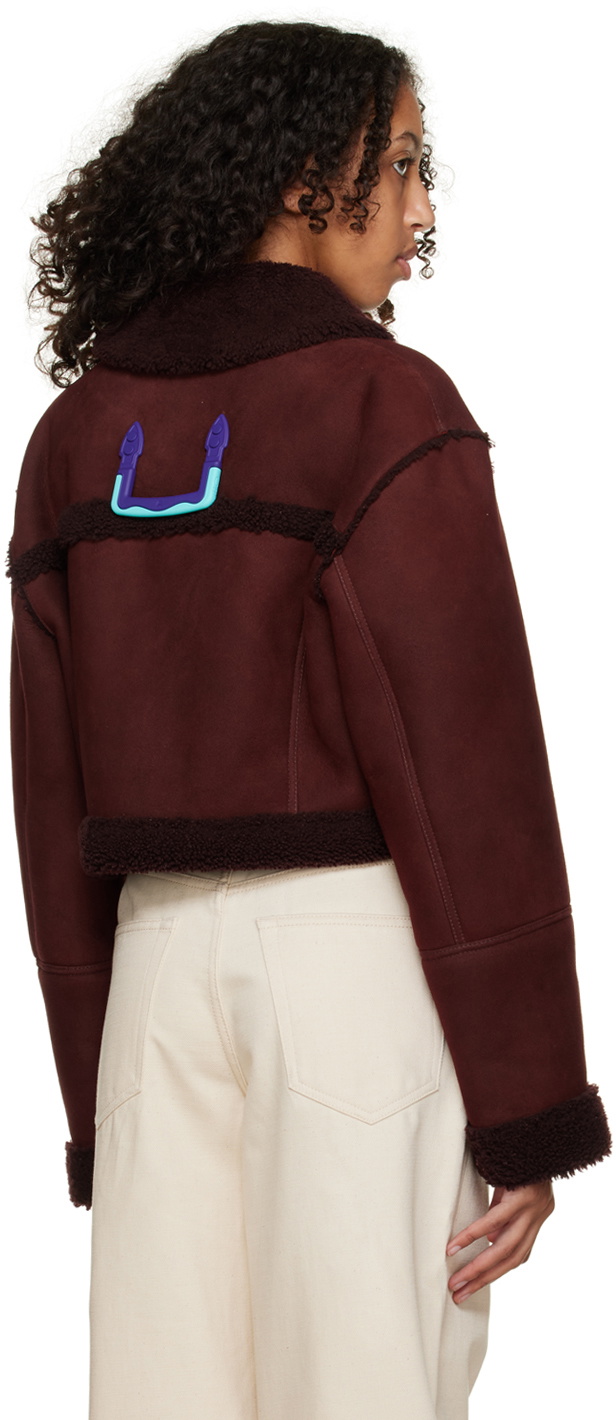 Dark Raspberry Sheepskin & Rabbit Fur – , LLC