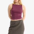 Good American Women's Weightless Scuba Sleeveless Tank in Fig