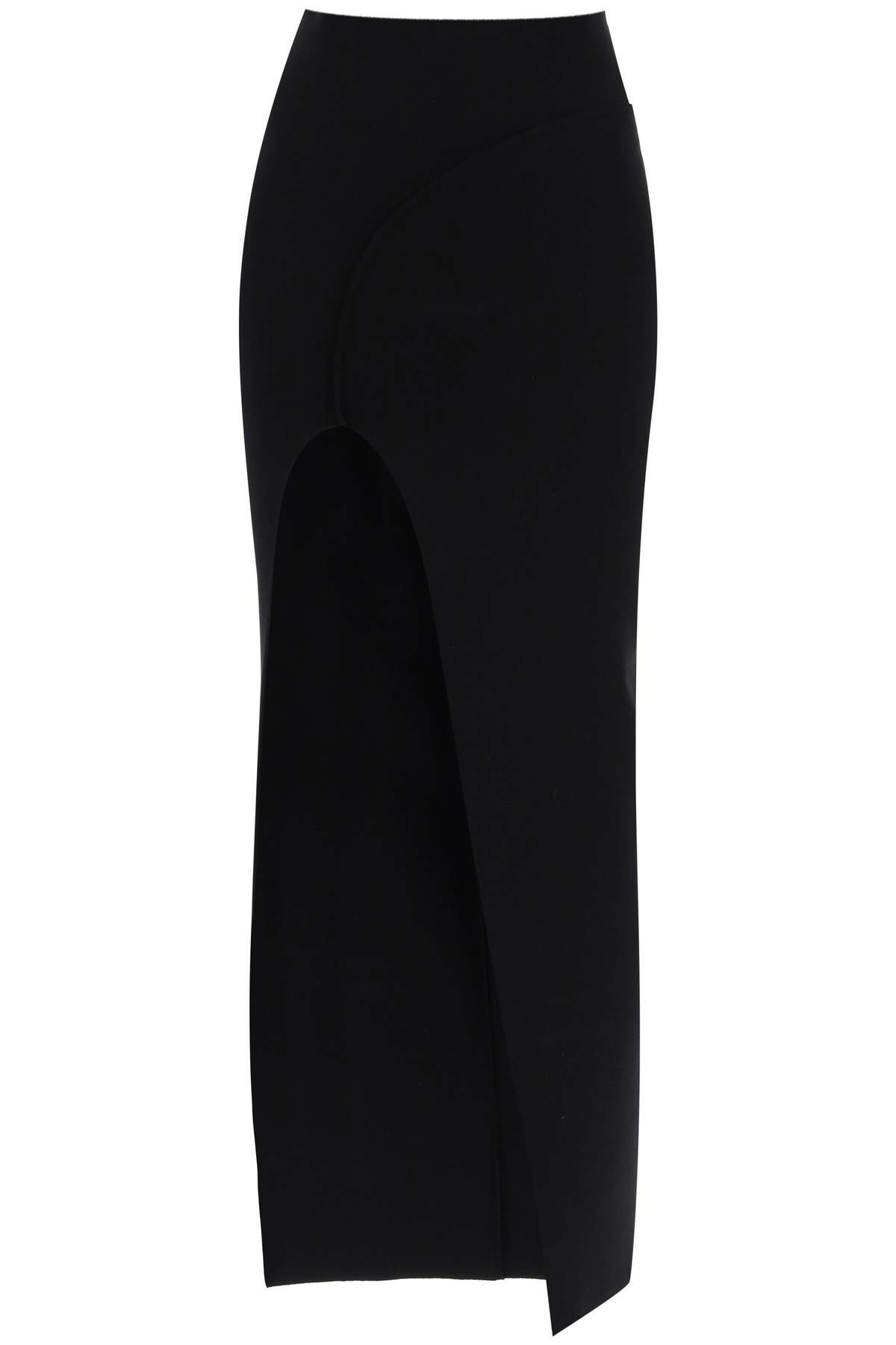 Rick Owens Long Skirt With Side Slit Rick Owens