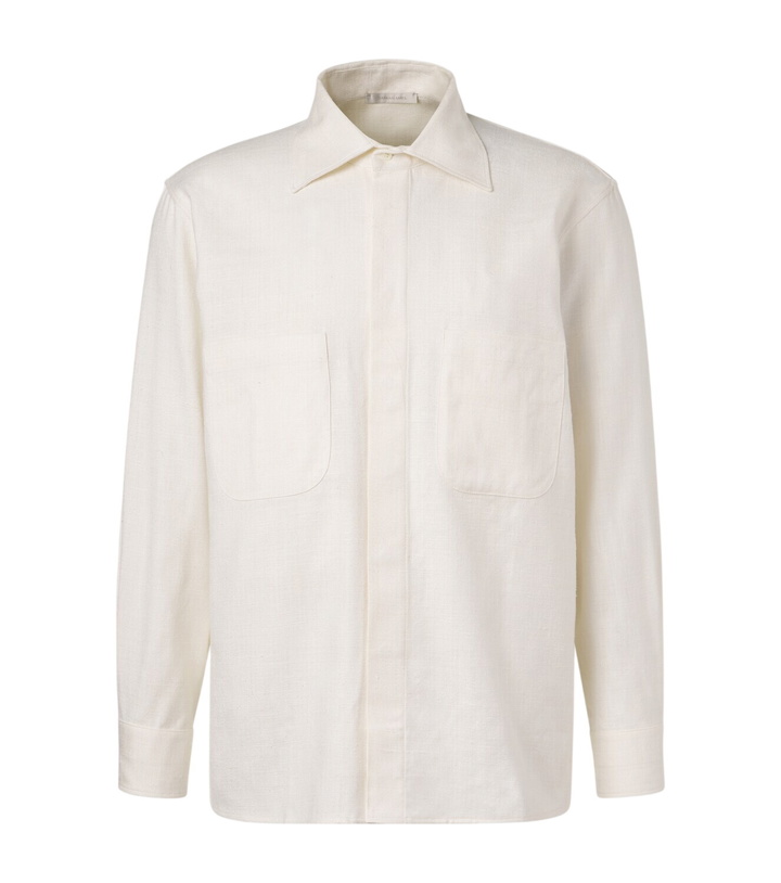 Photo: Saman Amel Silk shirt