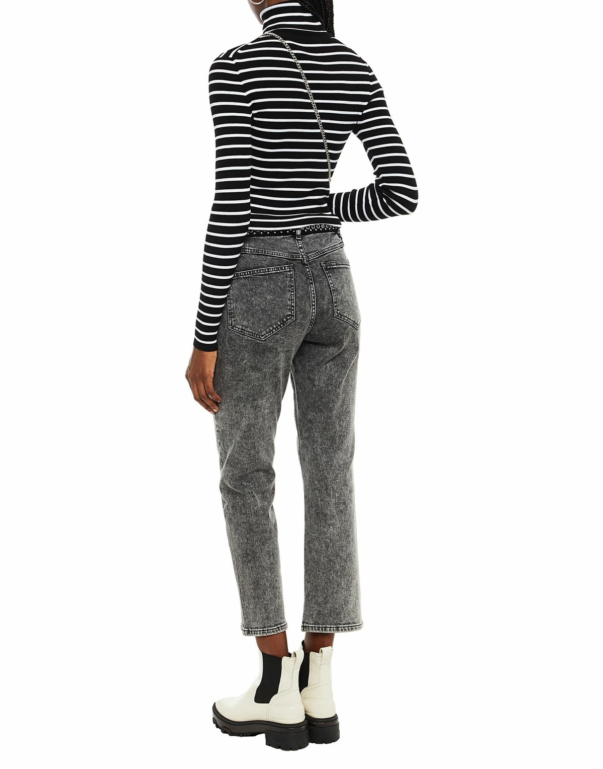 Maje Womens Jeans Charcoal