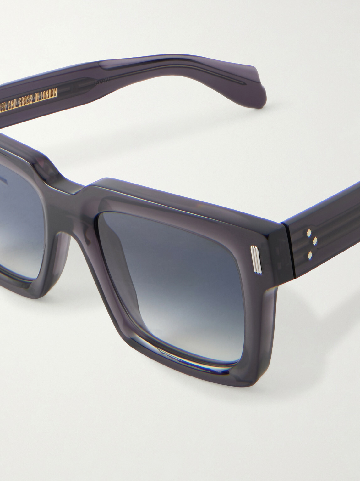 Cutler and Gross - 9386 Square-Frame Acetate Sunglasses