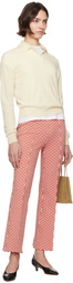 High Sport Orange & White Charlie Trousers