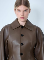 Bottega Veneta Leather Blouson Jacket