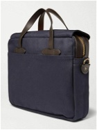 Filson - Original Leather-Trimmed Twill Briefcase