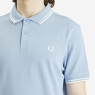 Comme des Garçons SHIRT Men's x Fred Perry Polo Shirt in Sky Blue
