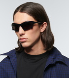 Balenciaga - Bat rectangular sunglasses