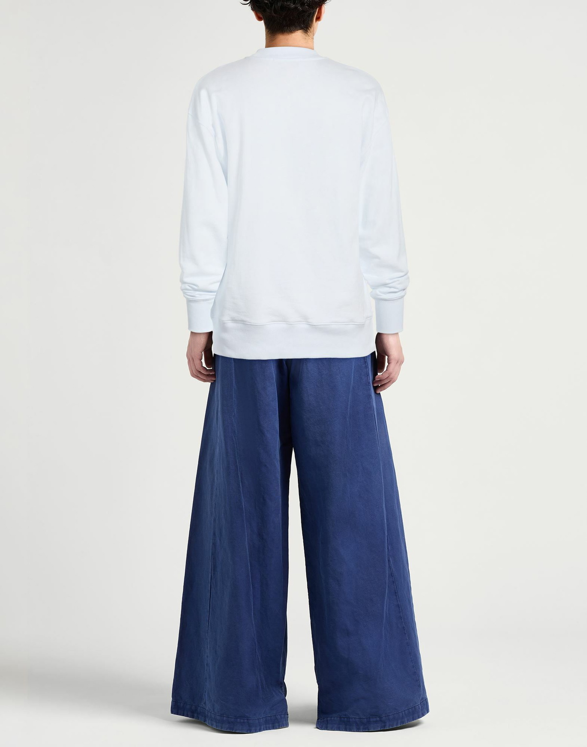 Msgm Mens Sweatshirt in White