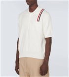 Thom Browne RWB Stripe cotton polo shirt