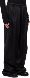 Julius Black Dimensional Wide Trousers