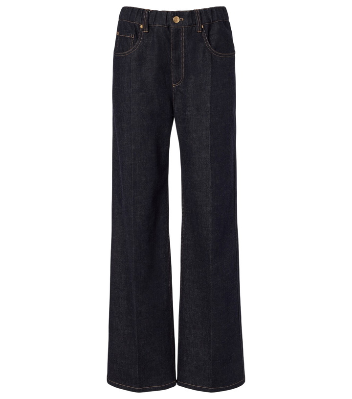 Photo: Brunello Cucinelli Wide-leg jeans