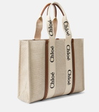 Chloe - Woody Large canvas tote
