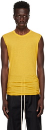 Rick Owens Yellow Porterville Basic Tank Top