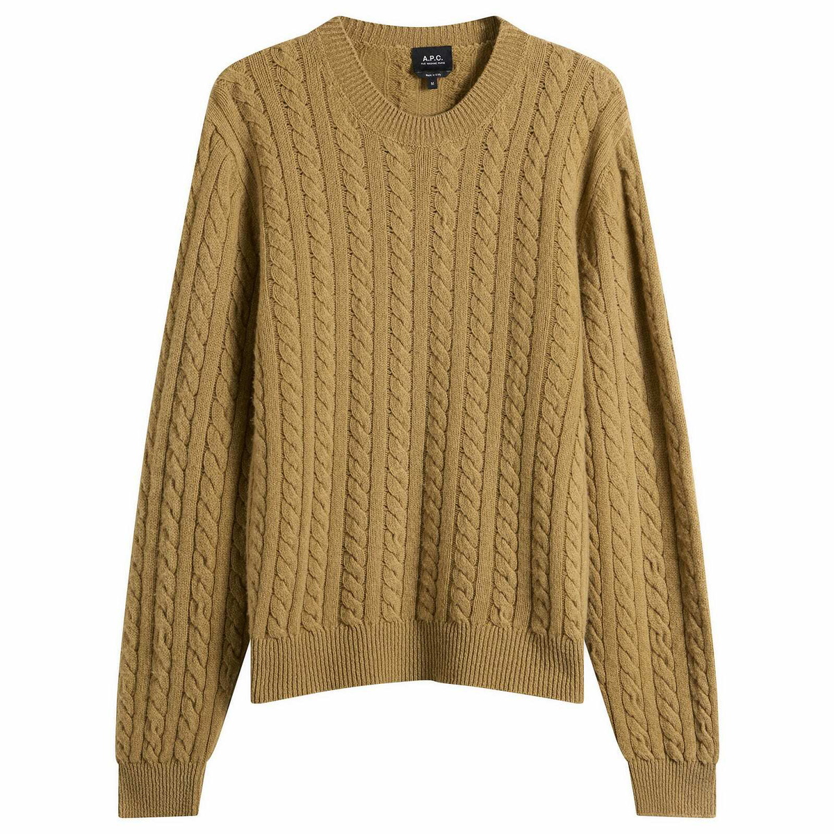 A.P.C. Men's Stendhal Pullover in Tobacco