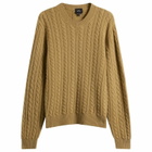 A.P.C. Men's Stendhal Pullover in Tobacco
