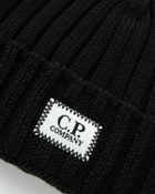 C.P. Company KNIT CAP Black Mens Beany