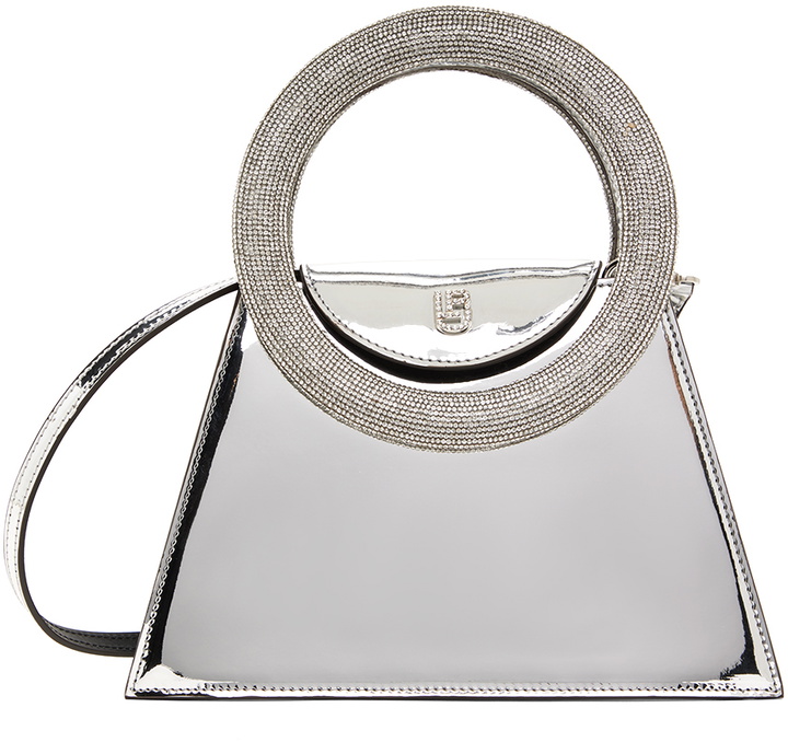 Photo: Les Petits Joueurs Silver Trapeze Bag