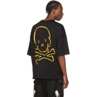 mastermind WORLD Black Smiley Skull T-Shirt