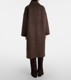 Velvet Lafayette wool-blend coat