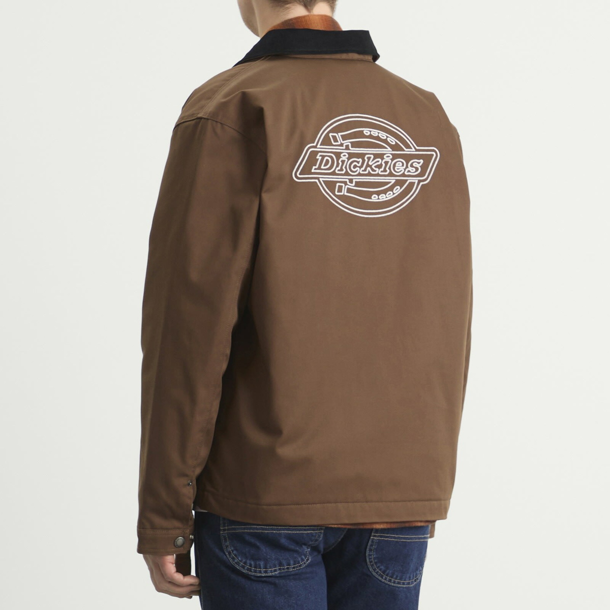 Dickies Men's Union Barn Jacket in Timber Brown