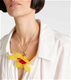 Loewe Hibiscus pendant necklace