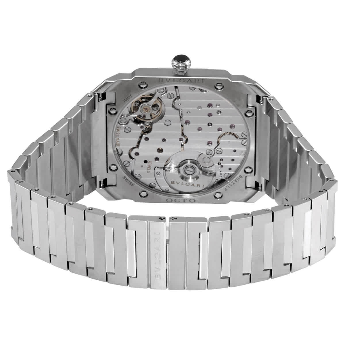 Bvlgari Octo Finissimo Automatic Silver Dial Mens Watch 103464