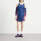 Adidas Running Men's adidas x Labrum Race Singlet in Dark Blue Lucid Red