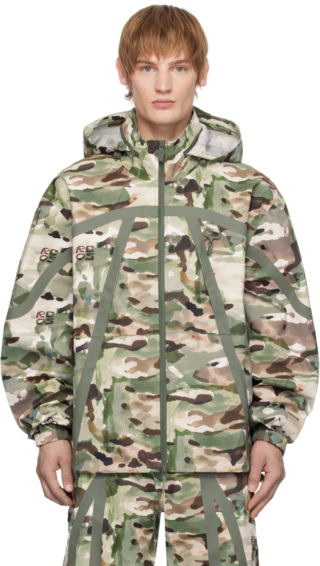 Photo: RCOS Khaki Taped Seam Shell Jacket