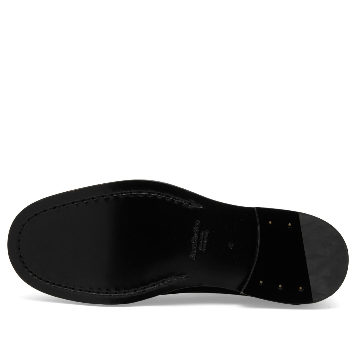 Acne Studios Men's Derby Shoe in Black