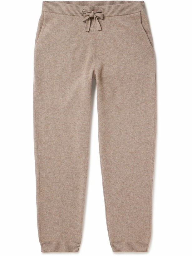 Photo: NN07 - 6610 Straight-Leg Wool and Cashmere-Blend Sweatpants - Neutrals