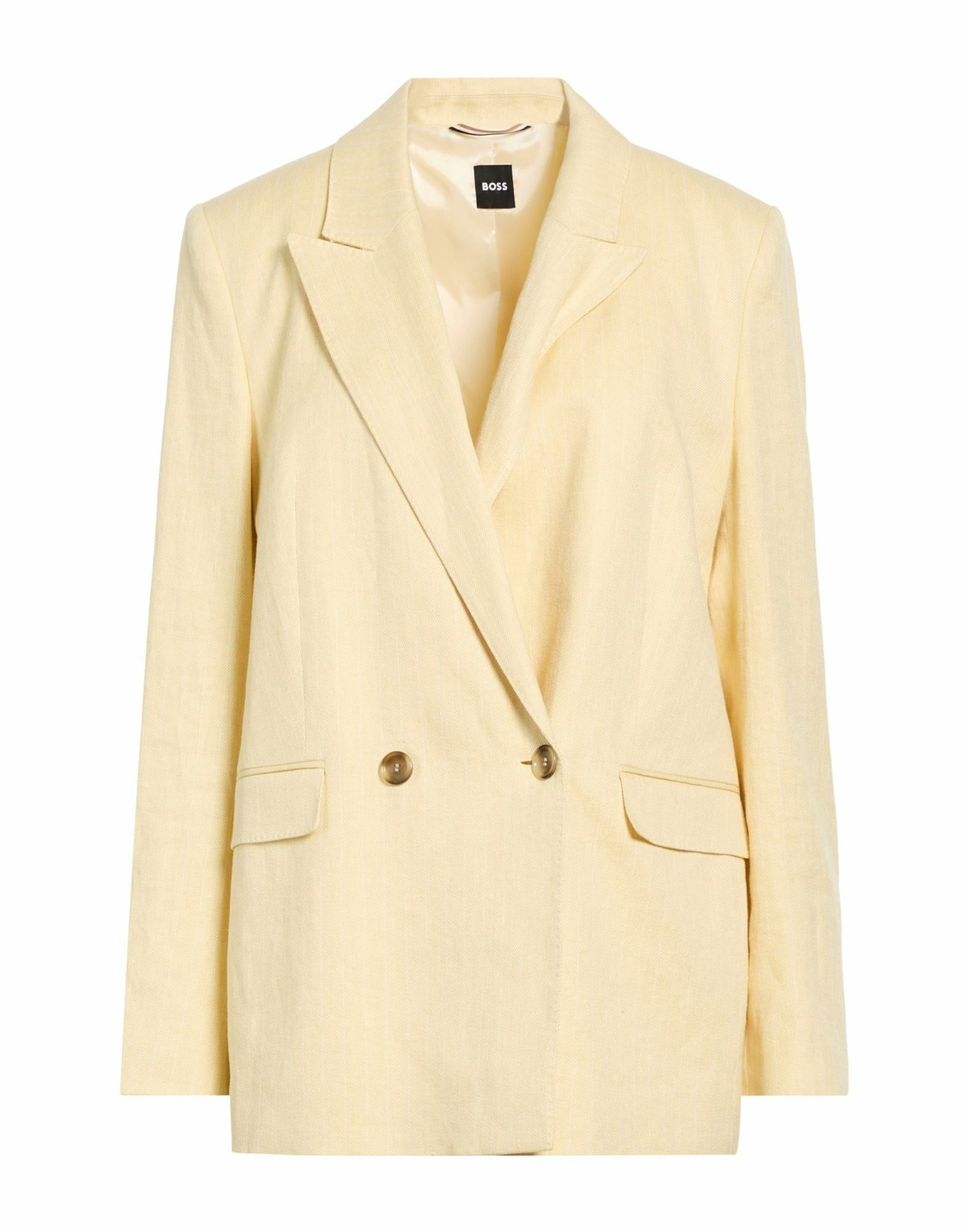 Boss Womens Blazer Pastel in Yellow