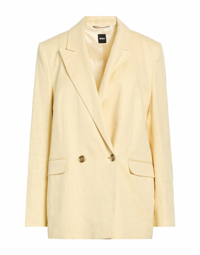 Photo: Boss Womens Blazer Pastel in Yellow