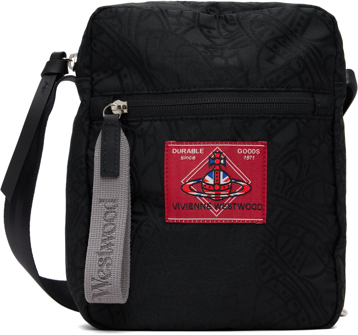 Vivienne Westwood Black Luke Crossbody Bag