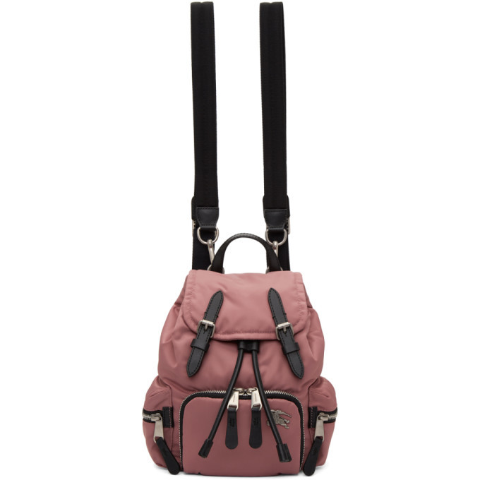 Burberry discount backpack pink