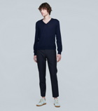 Maison Margiela - Tailored drawstring wool formal pants