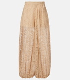 Adriana Degreas Lace balloon pants