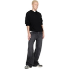 AMIRI Black & White Skel-Top Low Sneakers