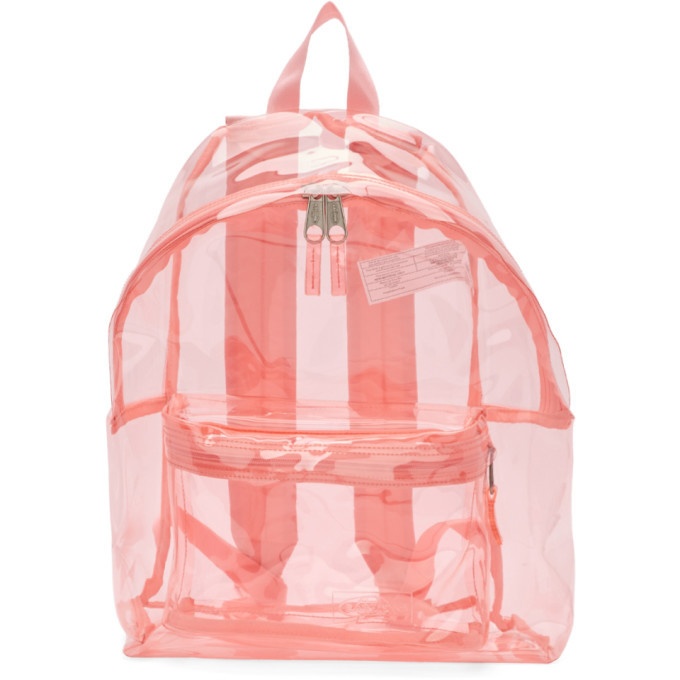 Photo: Eastpak Pink PVC Padded Pakr Backpack