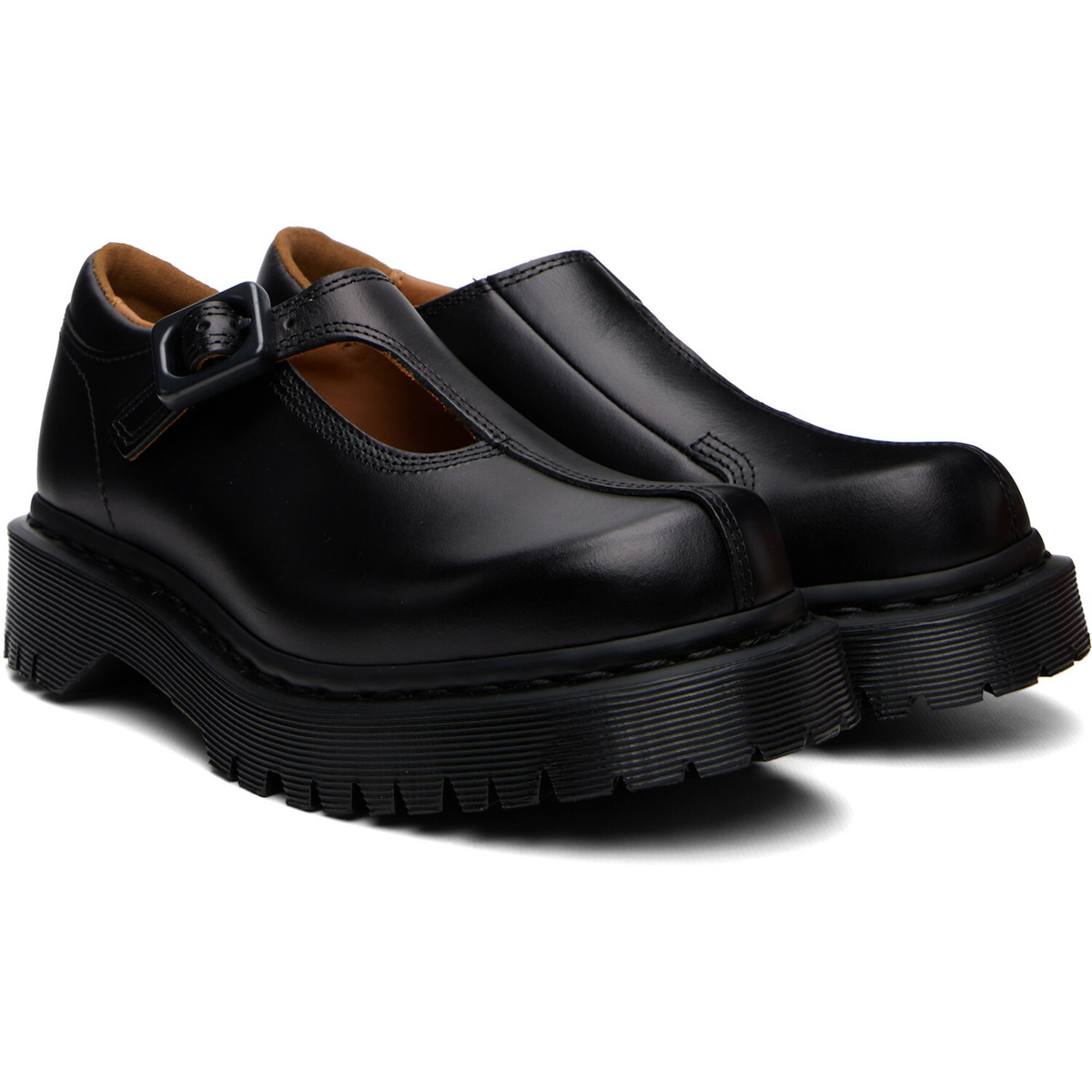 Dr. Martens Black Rejena Mary Jane Flats