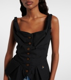 Vivienne Westwood Monday Orb peplum vest