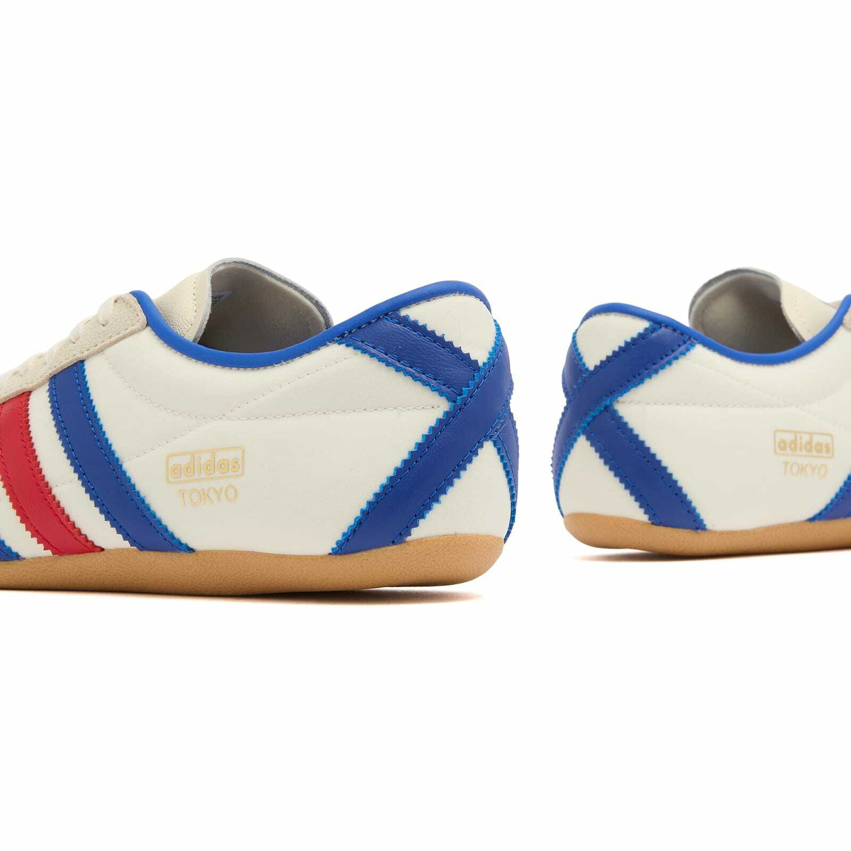 Adidas Tokyo Sneaker in Cream White/Team Royal Blue/Gum