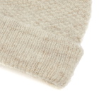 John Smedley Men's Sheratt British Wool Beanie in Natural 