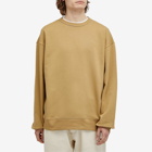 Dries Van Noten Men's Hax Crew Sweatshirt in Beige